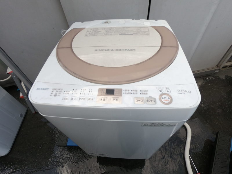 洗濯槽のクーリング】シャープ7kg洗濯機 ES-GE7A 分解方法｜修理方法.com